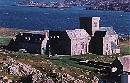 Arial picture of Iona Abbey © Iain Morrison.